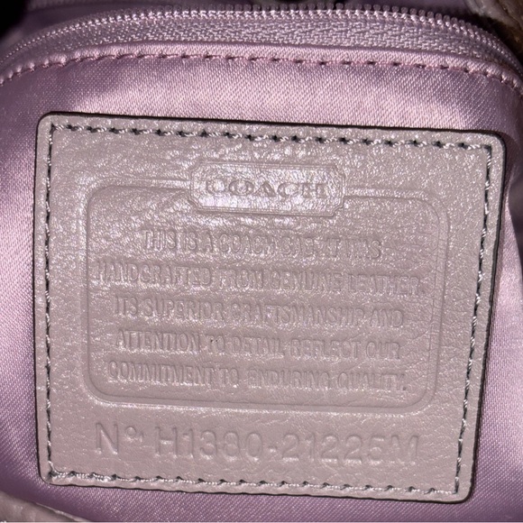 BNWT Vintage Authentic Coach Madison Leather Maggie – Grey Quartz #21225M - Picture 2 of 8